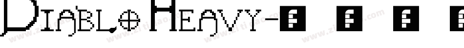 Diablo Heavy字体转换